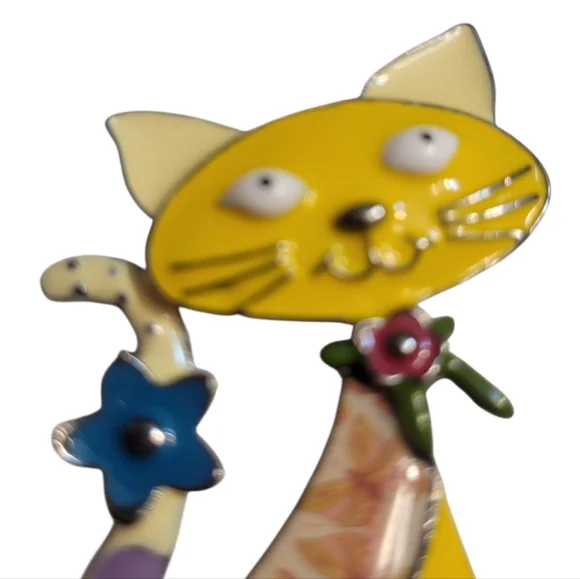 Cat Brooch - Picture 5 of 7